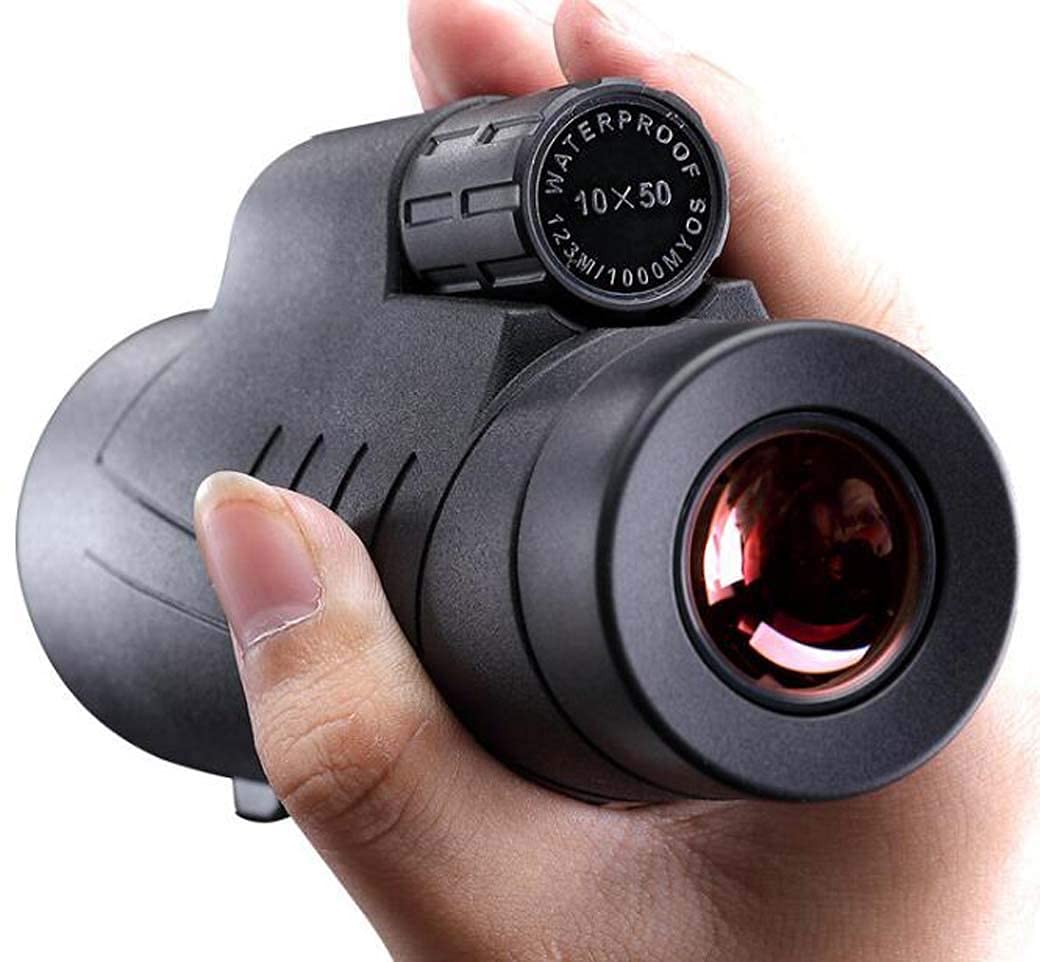 Монокуляр Sniper Series Black 10X50 HD Wide Angle Large Eyepiece Nitrogen Filled, фото №6