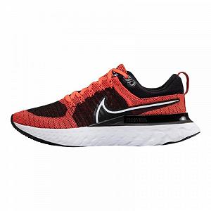 Кросівки Nike React Infinity Run Flyknit 2 Black Bright Crimson 41 - Фото 1