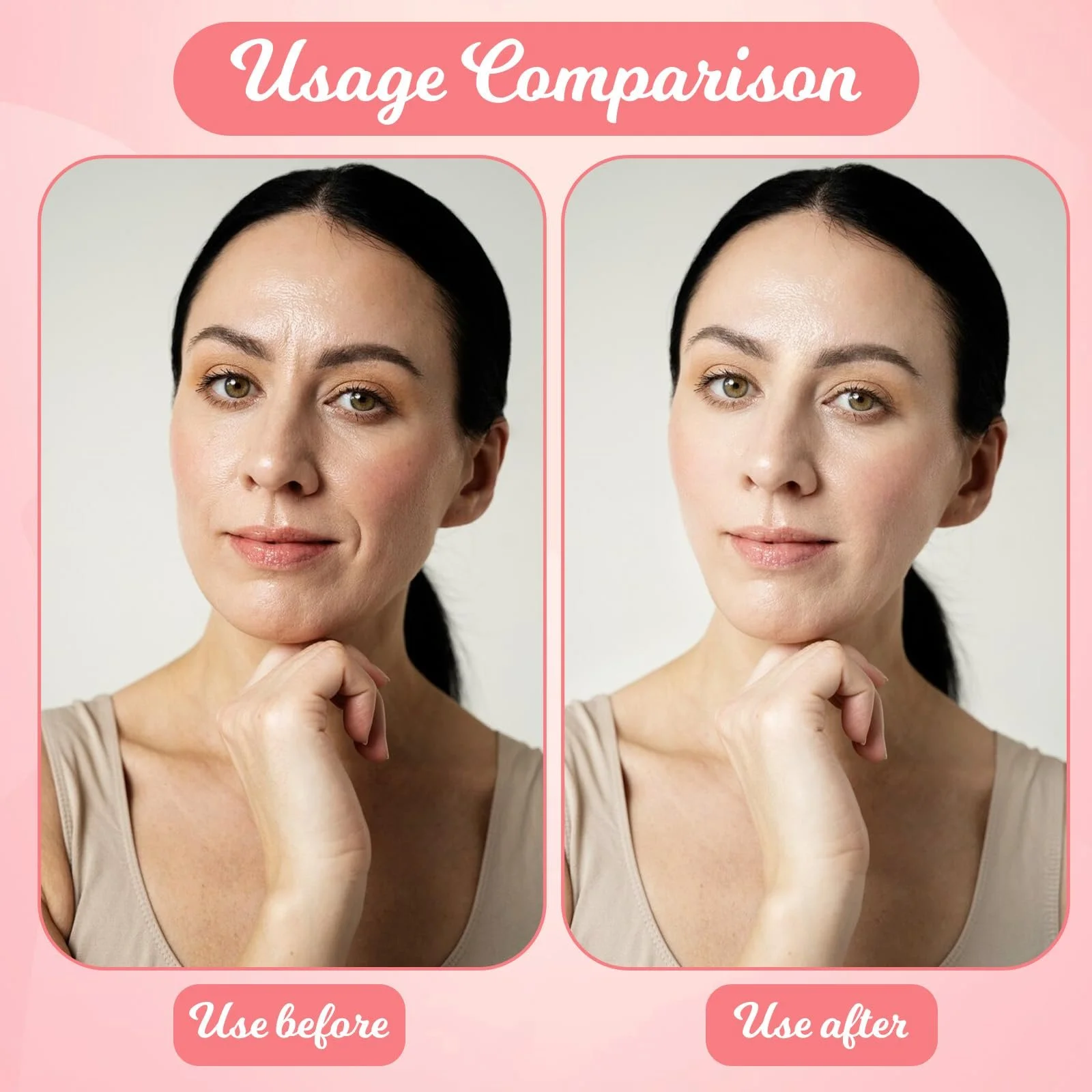 Стрічка для підтяжки обличчя 120 штук Невидима Піднімає обвислу шкіру, фото №3