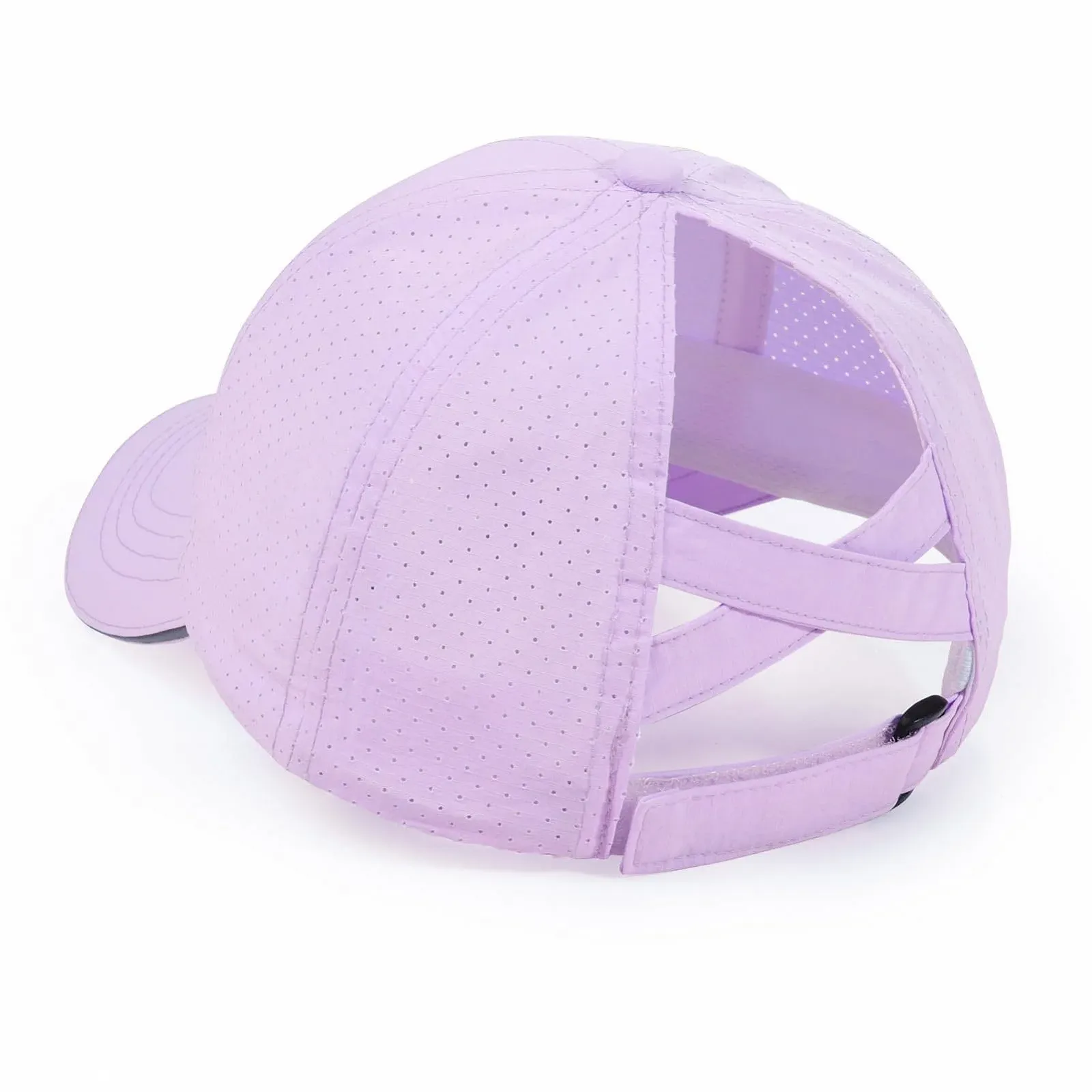 Бейсболка CHUANGLI Girls Criss Cross Ponytail Hat светоотражающая сетчатая для девочек, фото №8