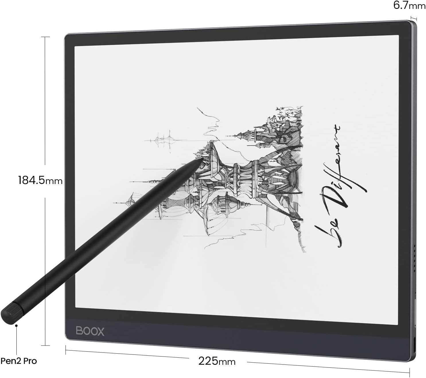 Электронная книга 10.3" Onyx Boox Tab Ultra 4/128 ГБ / Android 10 / Wi-Fi / Bluetooth / сенсорный E-Ink Carta экран (1404 × 1872) / Настраиваемая яркость / Динамики / Черный, фото №7 Электронная книга 10.3" Onyx Boox Tab Ultra 4/128 ГБ / Android 10 / Wi-Fi / Bluetooth / сенсорный E-Ink Carta экран (1404 × 1872) / Настраиваемая яркость / Динамики / Черный, фото №7