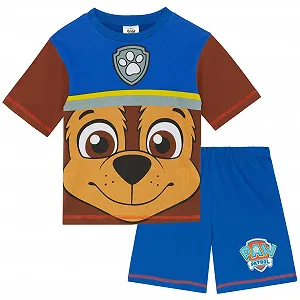 Піжама з короткими рукавами PAW PATROL Chase або Marshall для дітей 100% бавовна - Фото 1