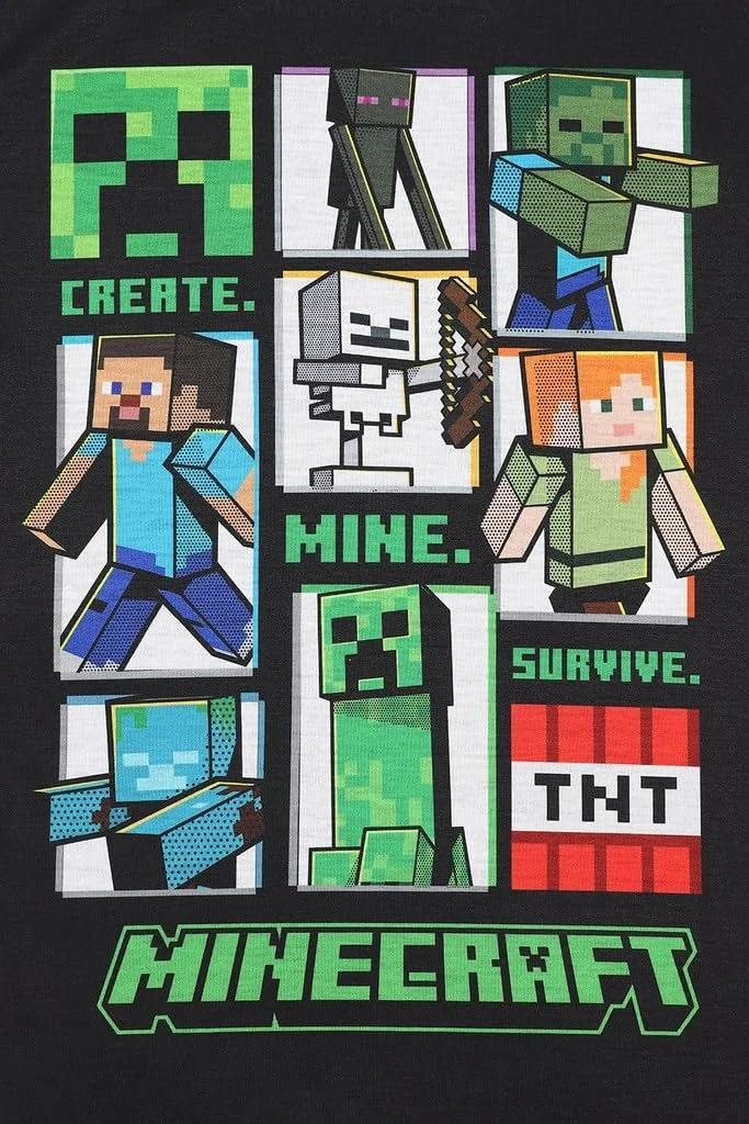 Піжамний набір Minecraft для хлопчиків, фото №2