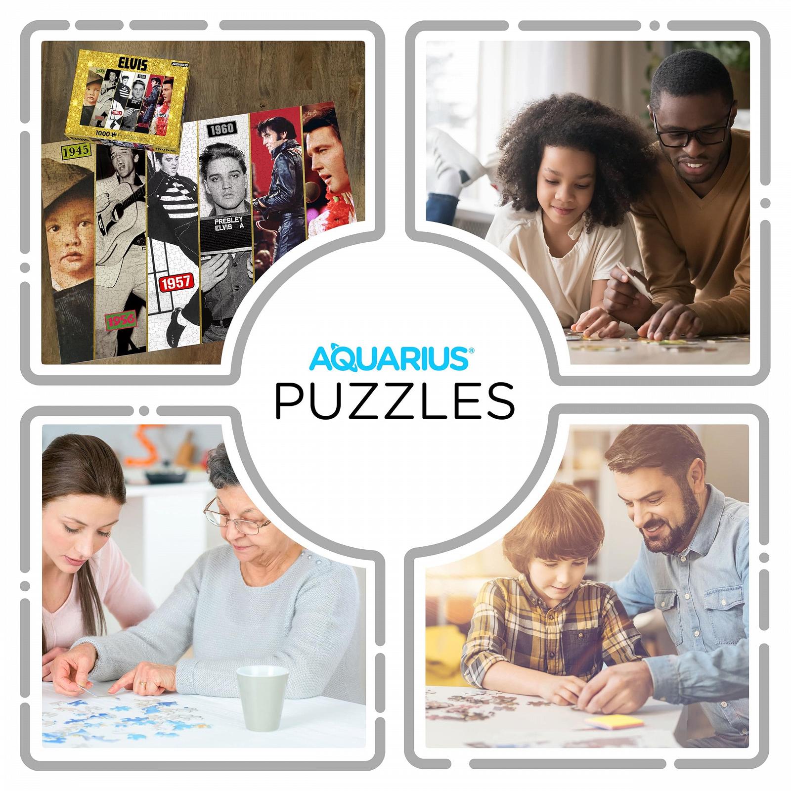 Пазл AQUARIUS Elvis Timeline 1000 деталей Без відблисків 50.8 x 71.12 см, фото №4