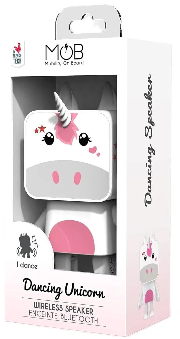 Портативна Bluetooth-колонка MOB Dancing Animals Unicorn (3 Вт), фото №3