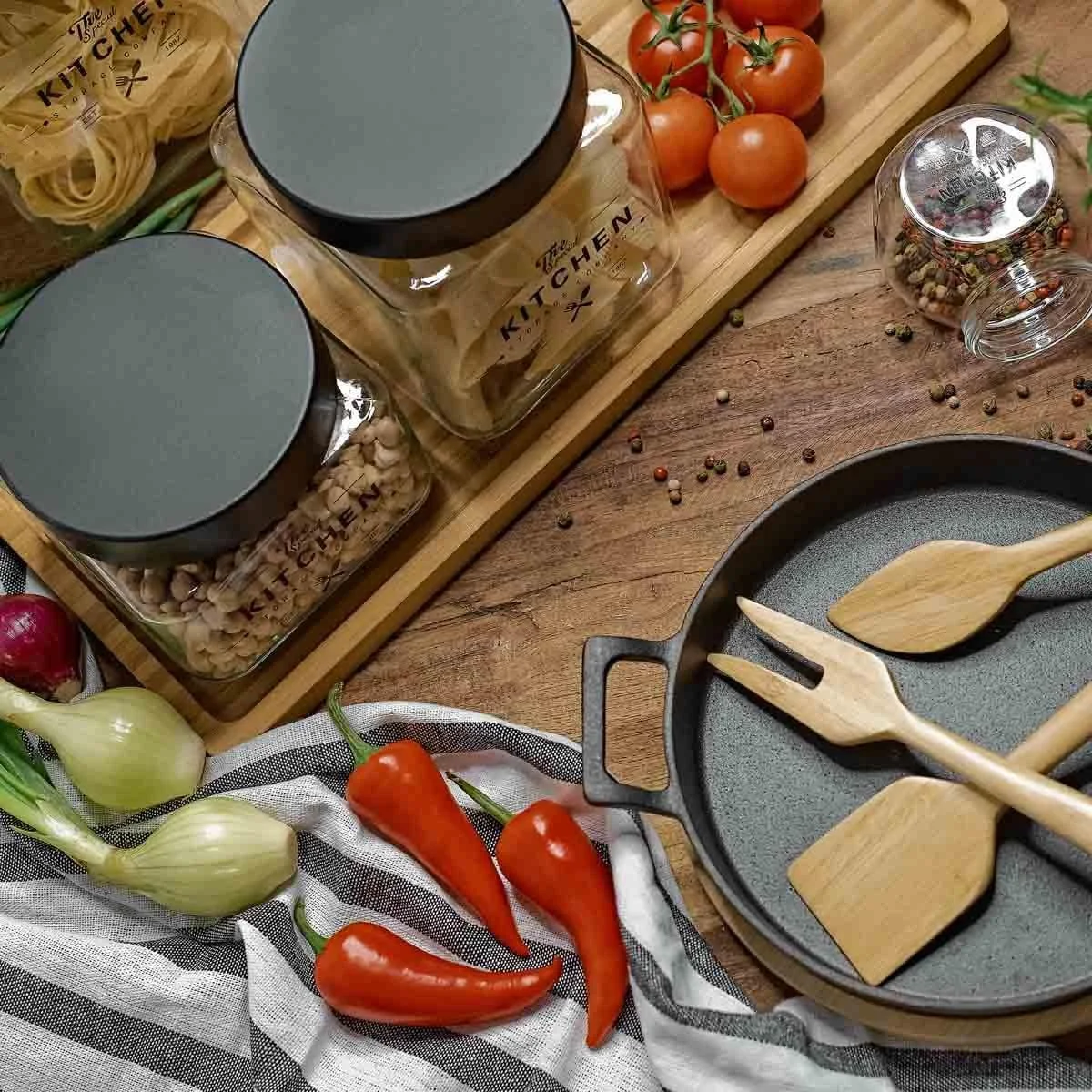 Декоративний піднос Bamboo HOMLA, фото №4 Декоративний піднос Bamboo HOMLA, фото №4