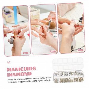 Украшения для ногтей Healvian Стразы Специальной Формы Камни для ногтей Крысиный Камень Орнамент Плоские украшения synthetic.ua - Фото 1