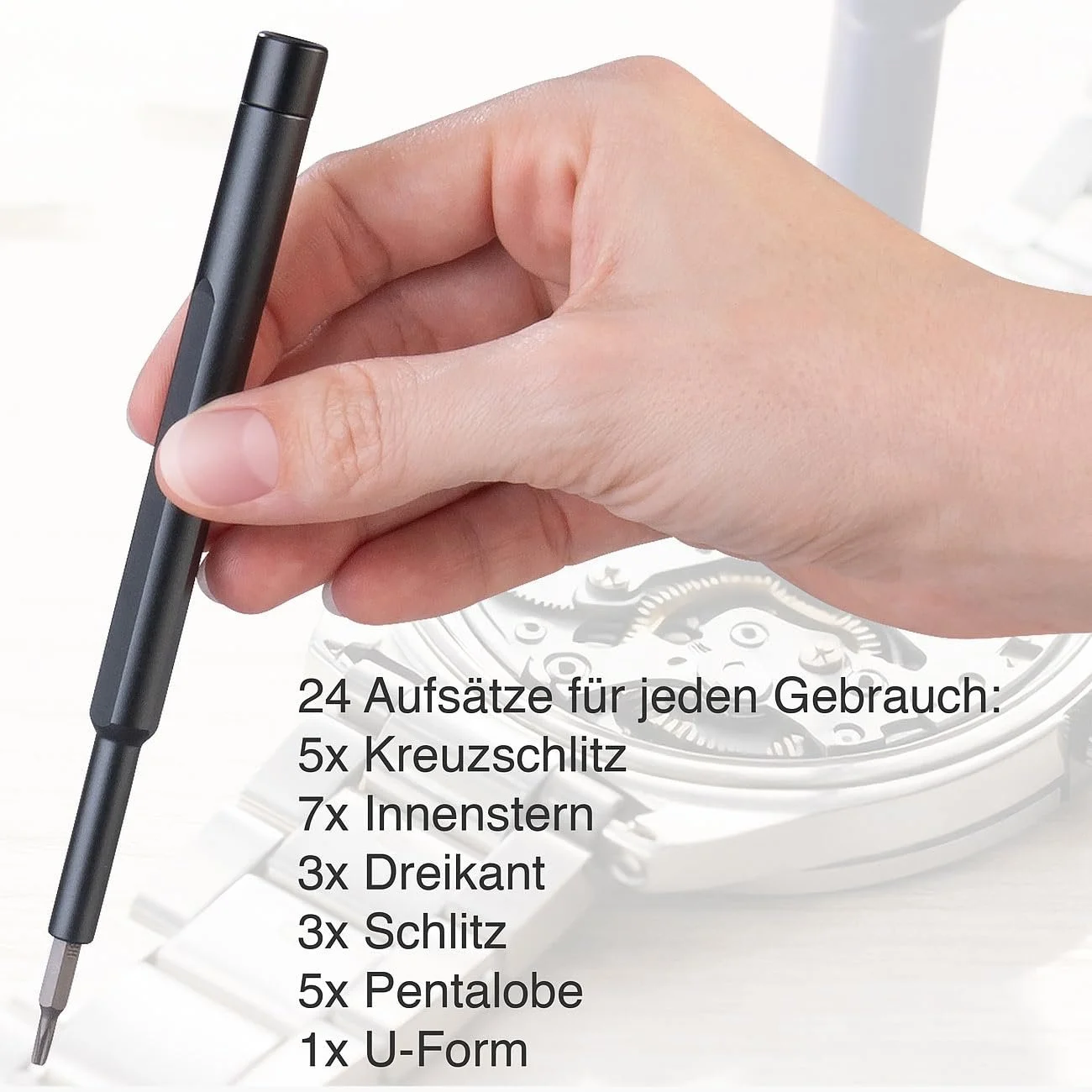 Набір прецизійних викруток AGT 25 предметів для точного ремонту, фото №4