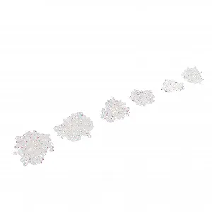 Стразы для ногтей Стекло Камень для ногтей Клей Крепление 3D Украшение для ногтей с плоской основой synthetic.ua - Фото 1