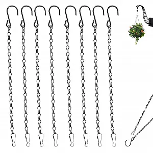 Цепи для подвесных корзин металлические 40 см 8 шт. - Фото 1