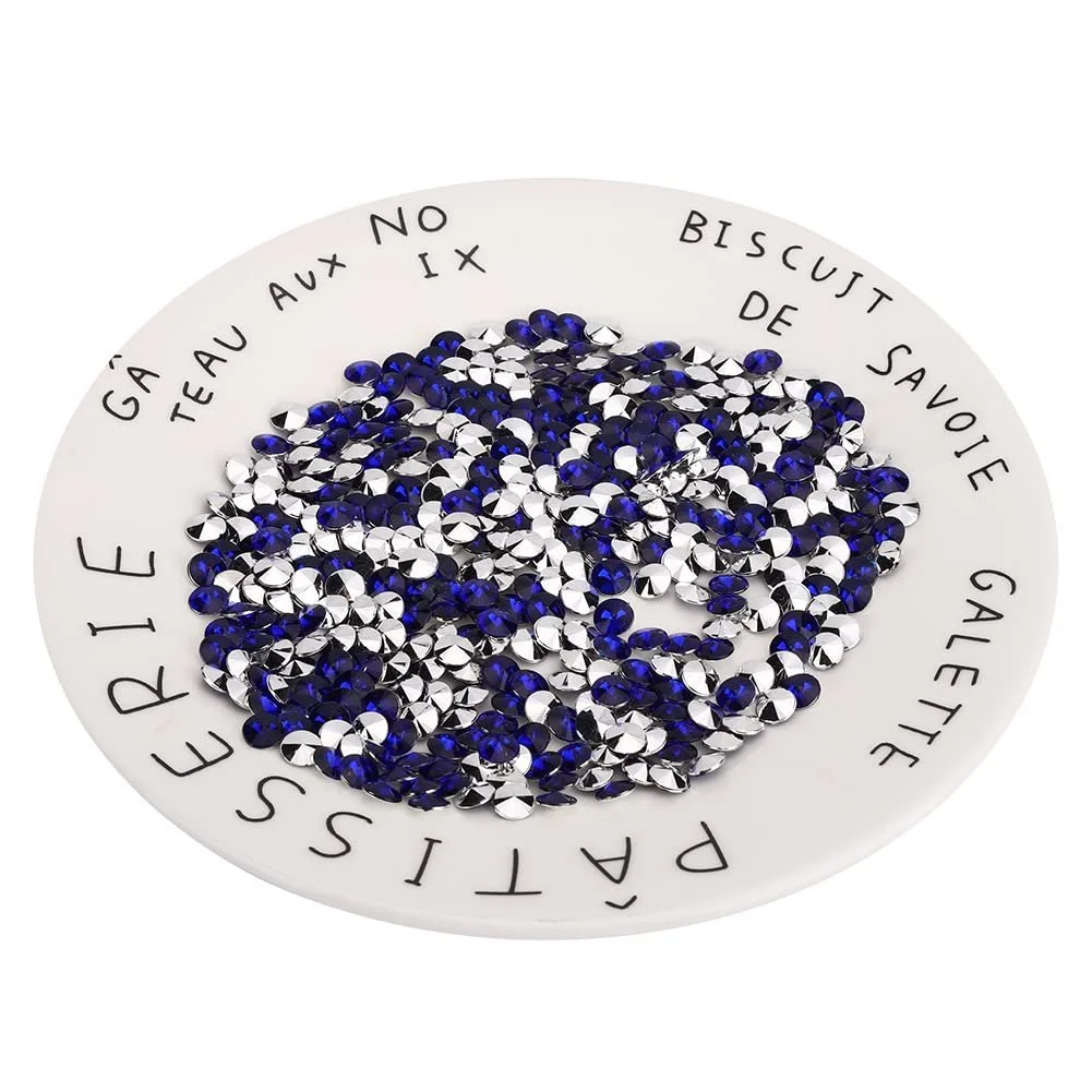 Стрази Акрилові Fdit 8 мм AB Bunt (1000 шт.), фото №7