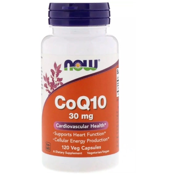 Коэнзим NOW Foods CoQ10 30 mg 120 Veg Caps, фото №1 Коэнзим NOW Foods CoQ10 30 mg 120 Veg Caps, фото №1