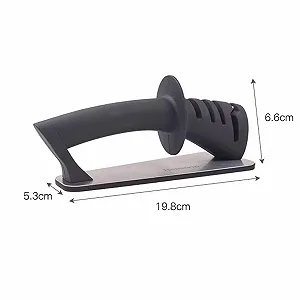 Точилка для ножів 4 в 1 Ручна Ергономічна synthetic.ua - Фото 1