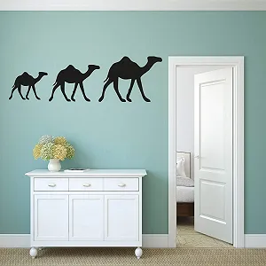 Наклейка на стену kleb-Drauf 1 Camel Caravan Белая Матовая synthetic.ua - Фото 1