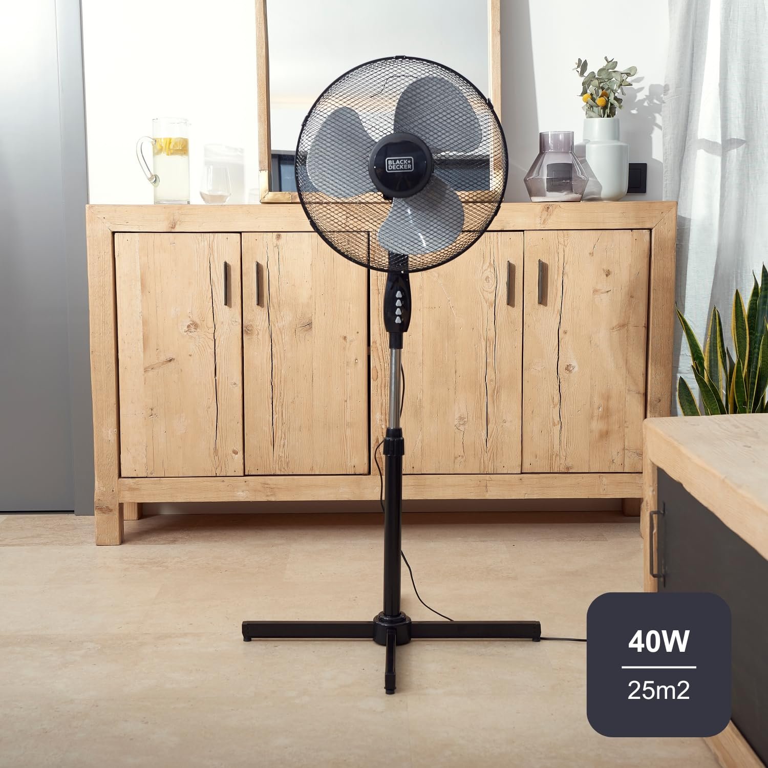 Вентилятор BLACK+DECKER 40 см, фото №2