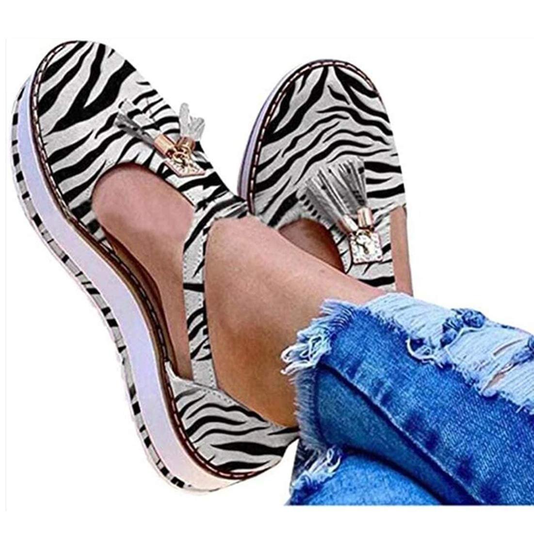 Сандалии CrEev Женские Платформа Кожаные Закрытый Носок, фото №1