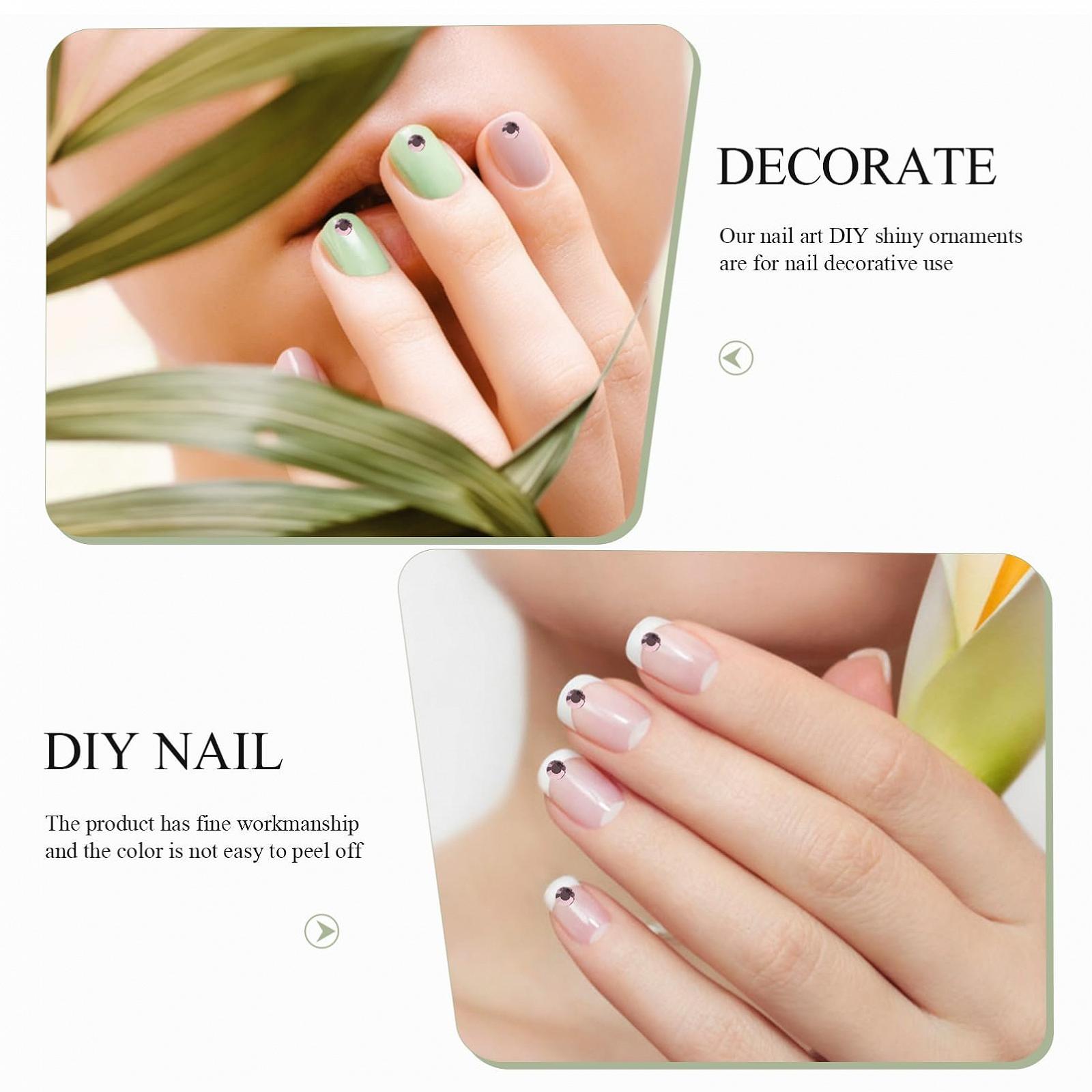 Стрази Скляні Набір Скляні Пласкі, фото №6