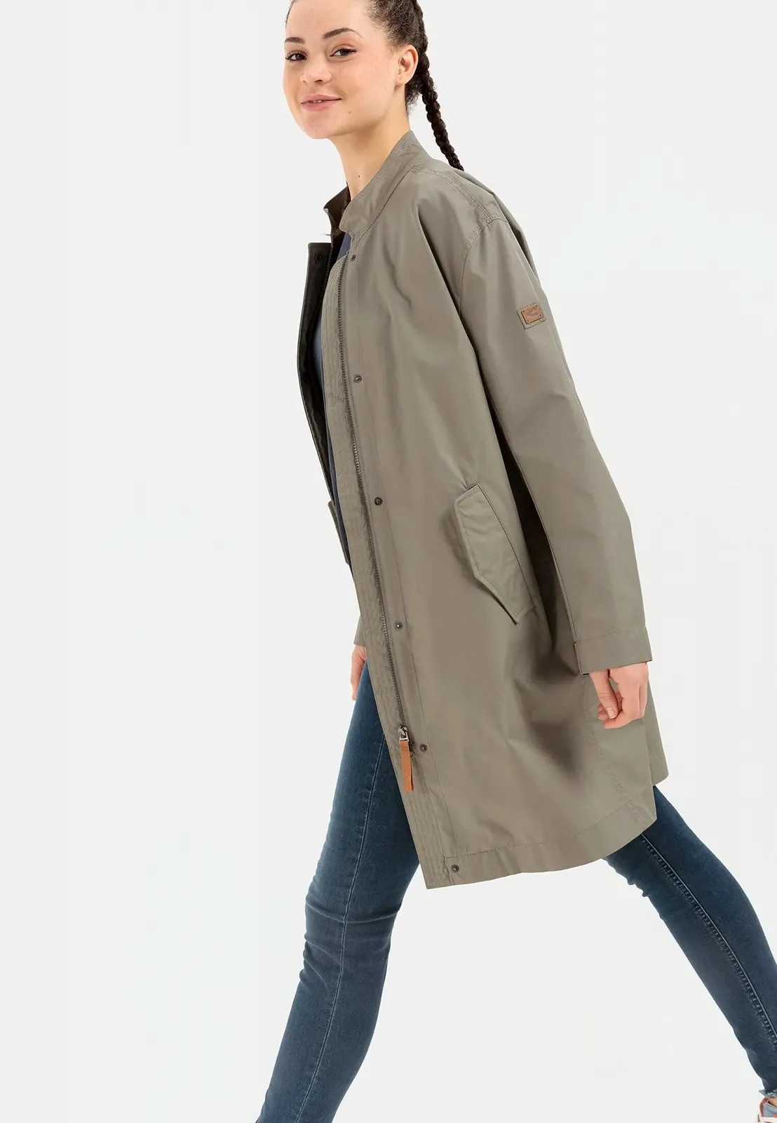 Водонепроникне пальто camel active Жіноче з коміром-стійкою, фото №5 Водонепроникне пальто camel active Жіноче з коміром-стійкою, фото №5