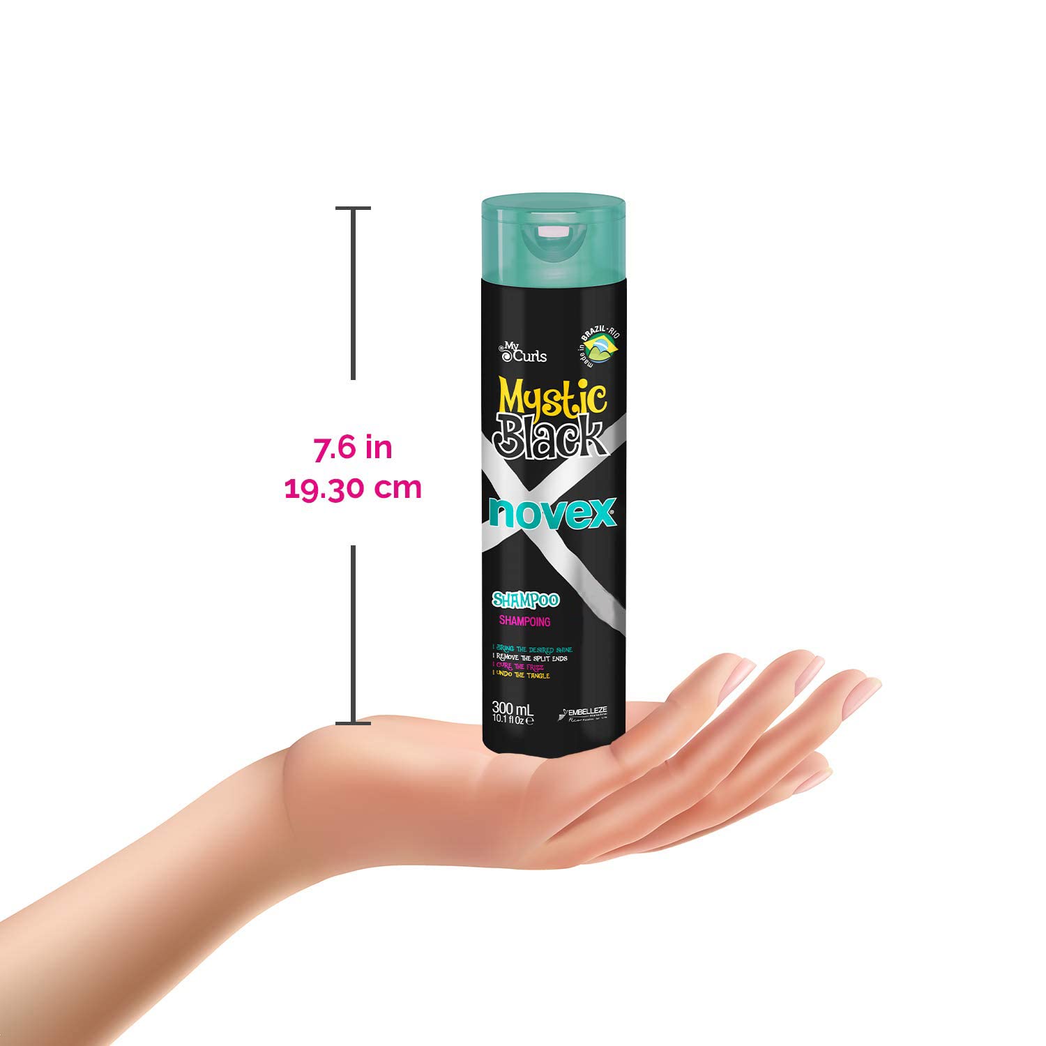 Шампунь Novex Santo Black Poderoso 300 мл черный, фото №7 Шампунь Novex Santo Black Poderoso 300 мл черный, фото №7