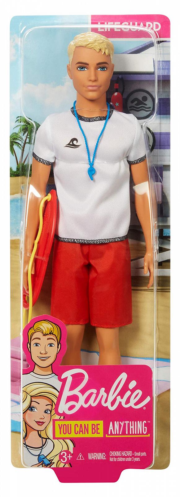 Кукла Barbie FXP04 Ken в карьерах в тематических нарядах Разноцветный, фото №6
