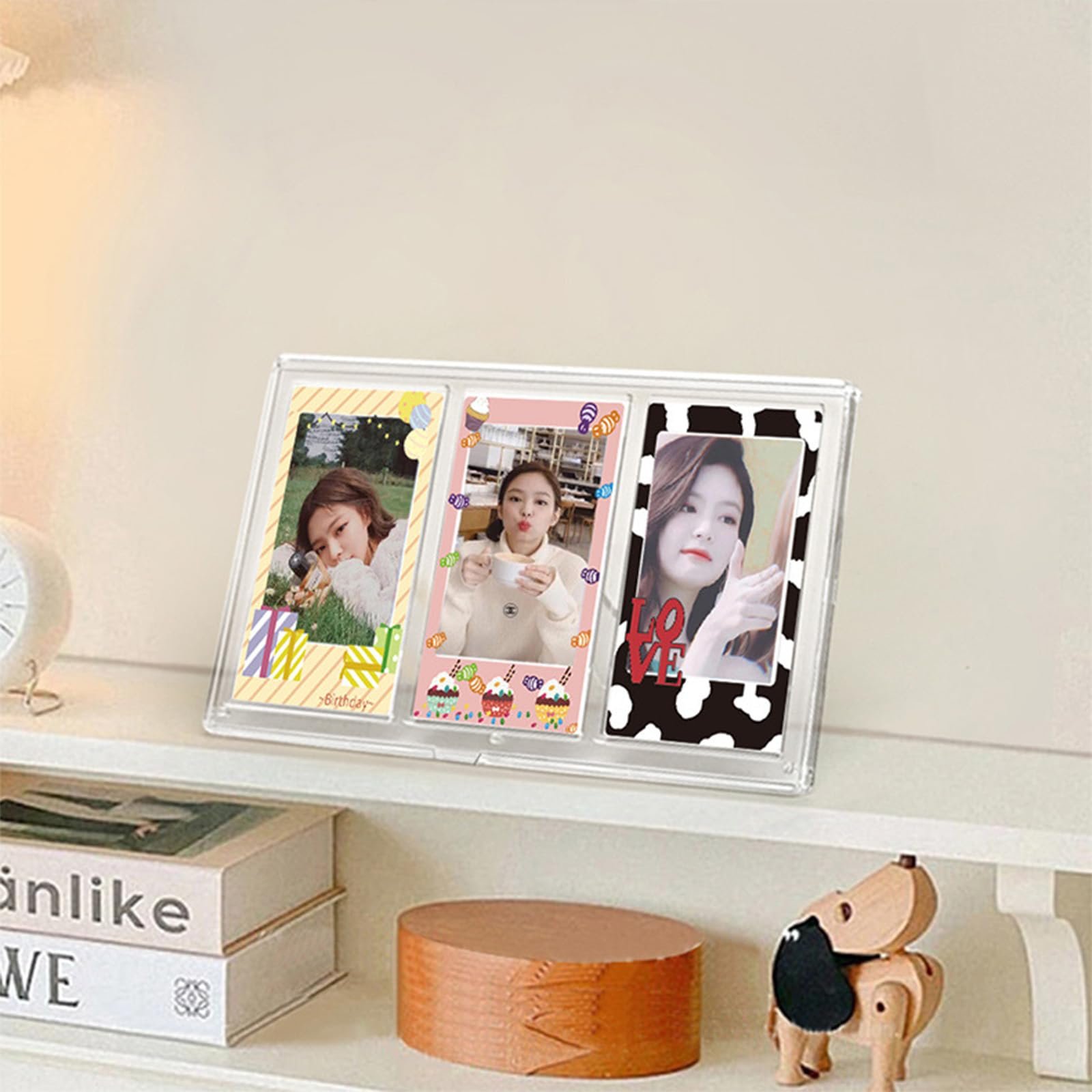 Набор стикеров-рамок для фото 3" 30 шт. Multicoloured Retro, фото №3