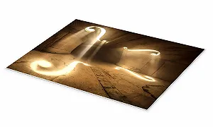 Постер Adrian Borda Inside Violin X 70 x 50 см Brown synthetic.ua - Фото 1