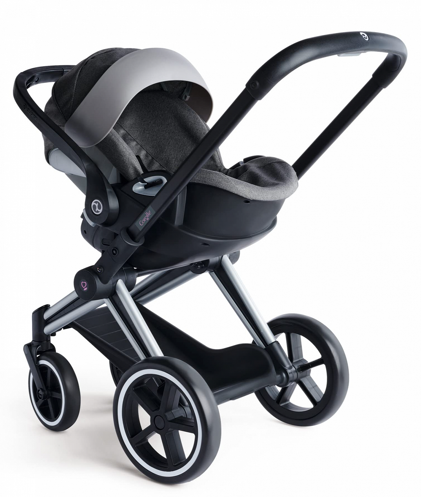 Переноска та колиска для ляльок Corolle Cybex 2-in-1 / 36-42 см / від 3 років / Чорний, фото №5