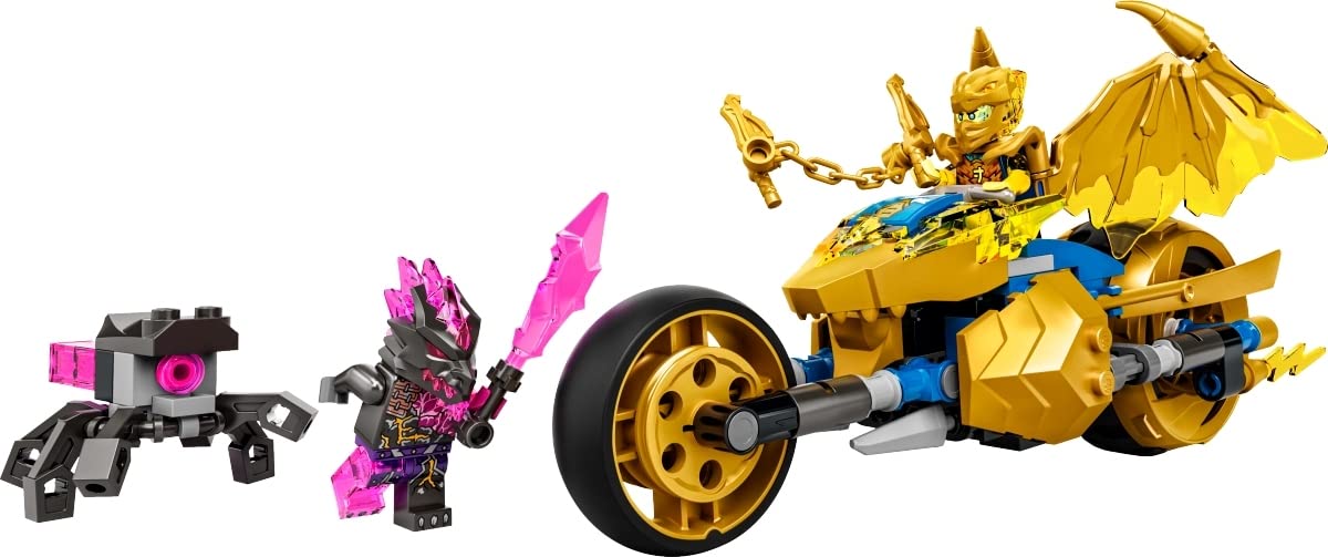 Конструктор Lego 71769 Coles Dragon Speedster, 71768 Jays Gold Dragon Motorcycle, 30592 Mini Thunder Hunter, фото №5