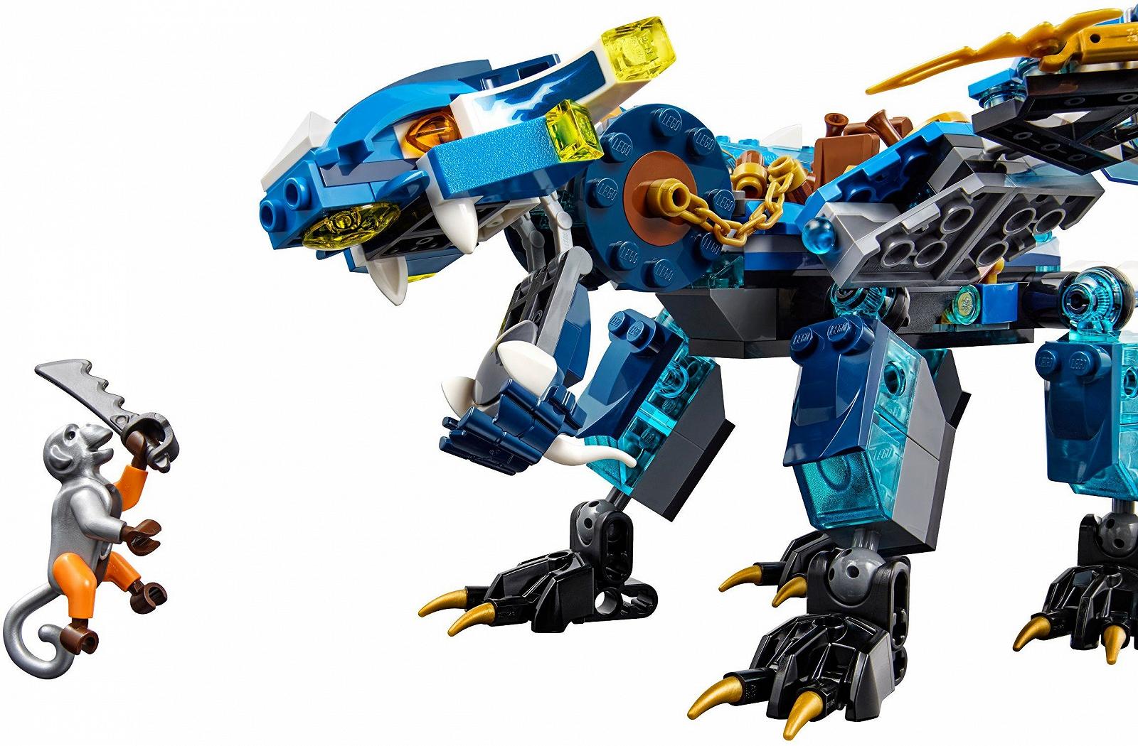 Фигура LEGO Jay's Elemental Dragon, фото №5