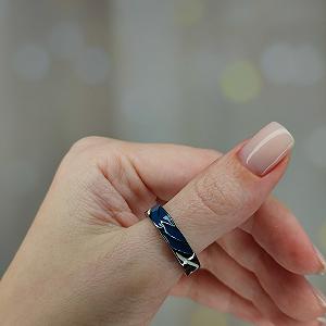 Кольцо Тандзиро Камадо Клинок рассекающий демонов Истребитель Demon Slayer Регулируемое synthetic.ua - Фото 1