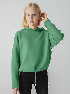 Толстовка LTB Jeans Henozo для девочек, размер 128 см, зеленая synthetic.ua - Фото 1