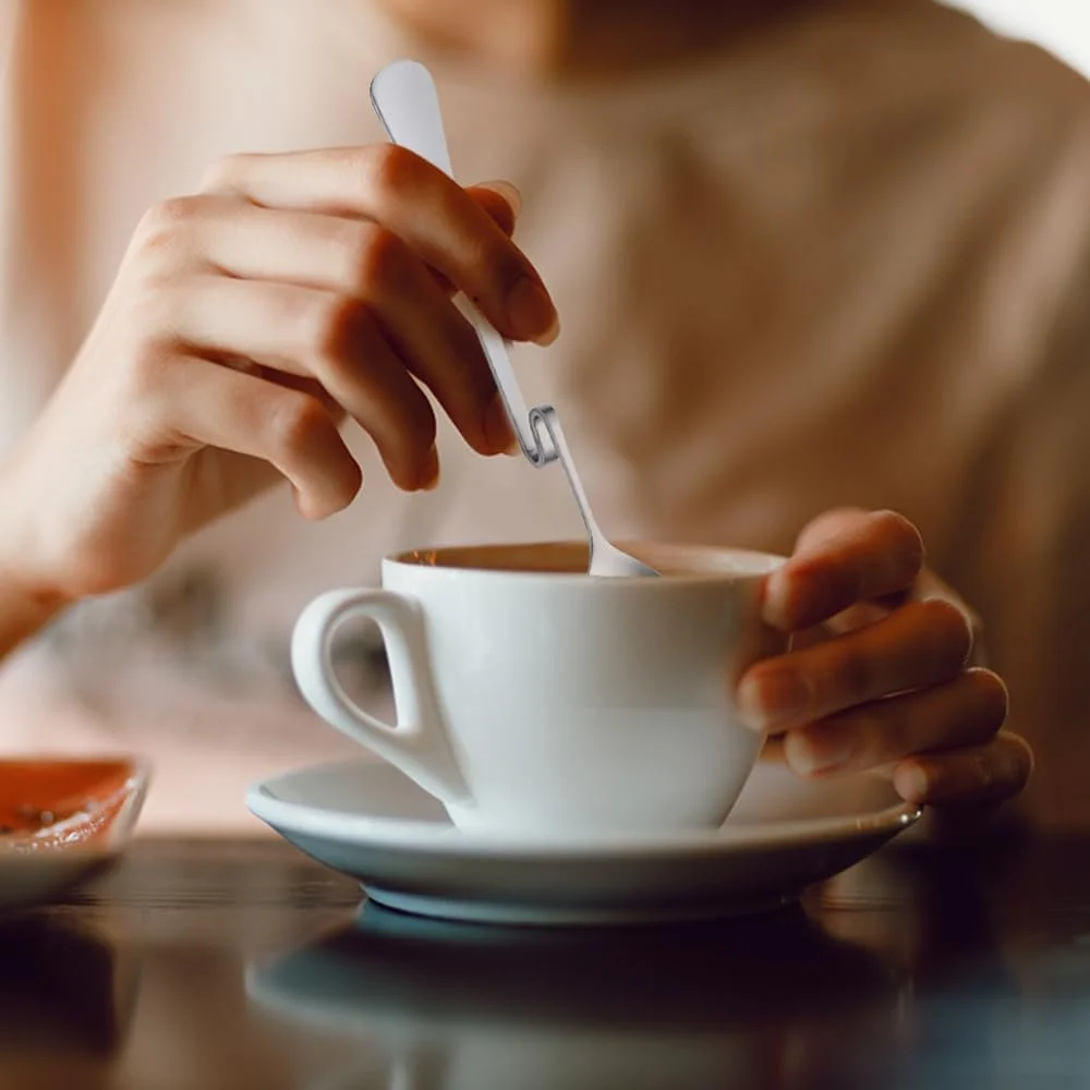 Ложка для меду з нержавіючої сталі, набір 6 штук, фото №5