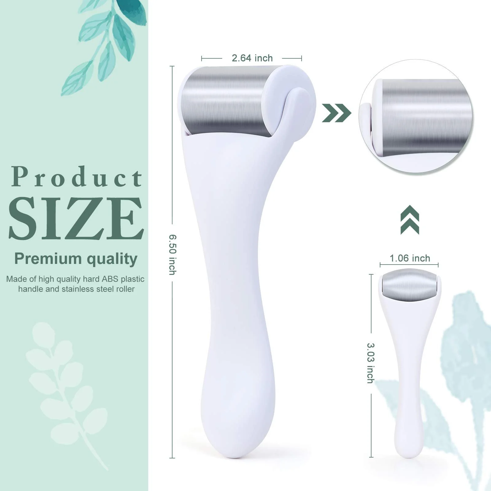 Ролик крижаний для обличчя та очей 2 шт, фото №4