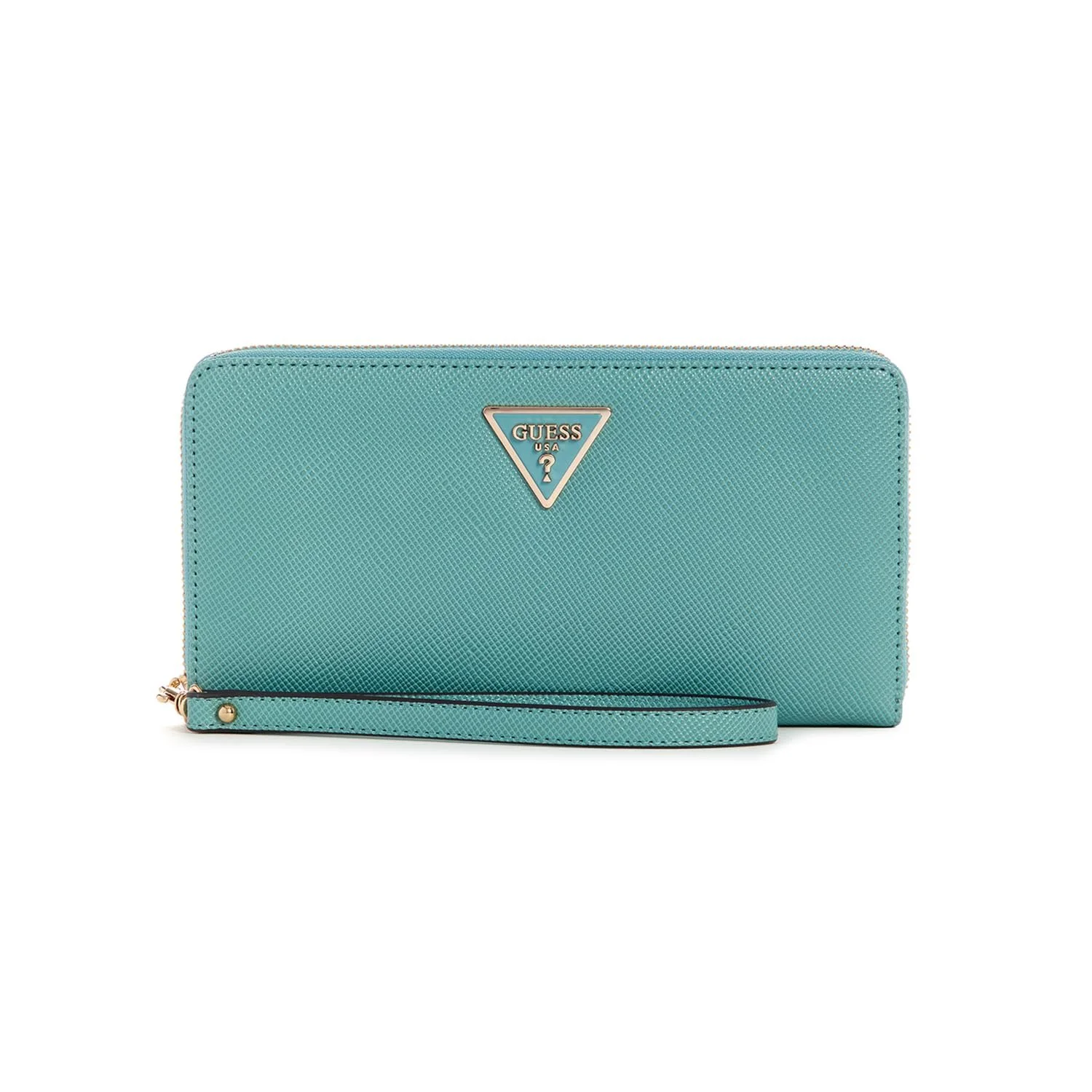 Гаманець GUESS Laurel SLG Cheque Organizer бірюзовий, фото №3