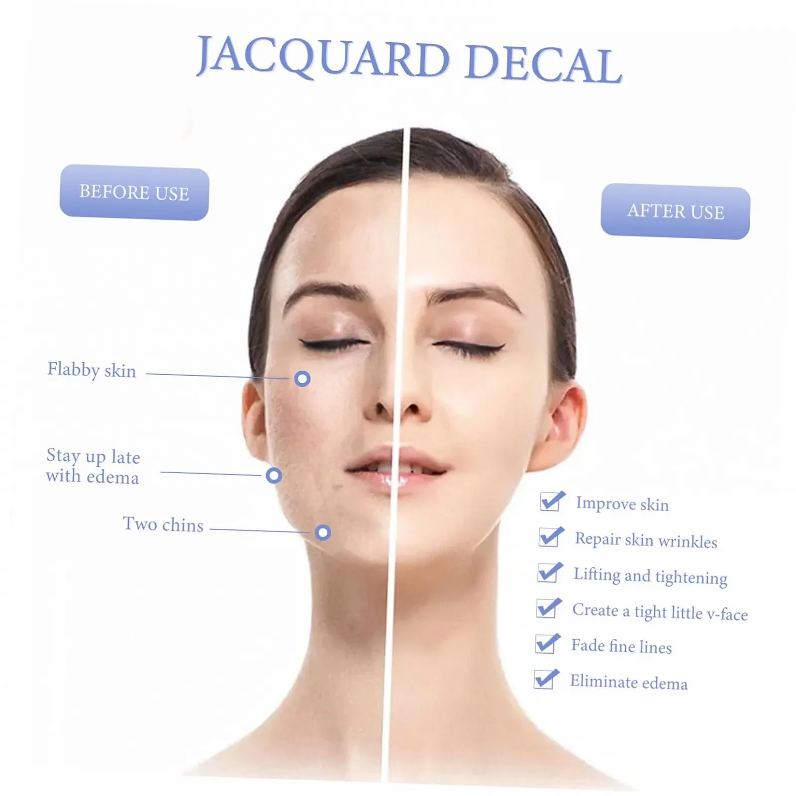 Пластирі PackOVE для носогубних зморшок, набір 5 шт., ліфтинг, зволоження, зміцнення шкіри, фото №9