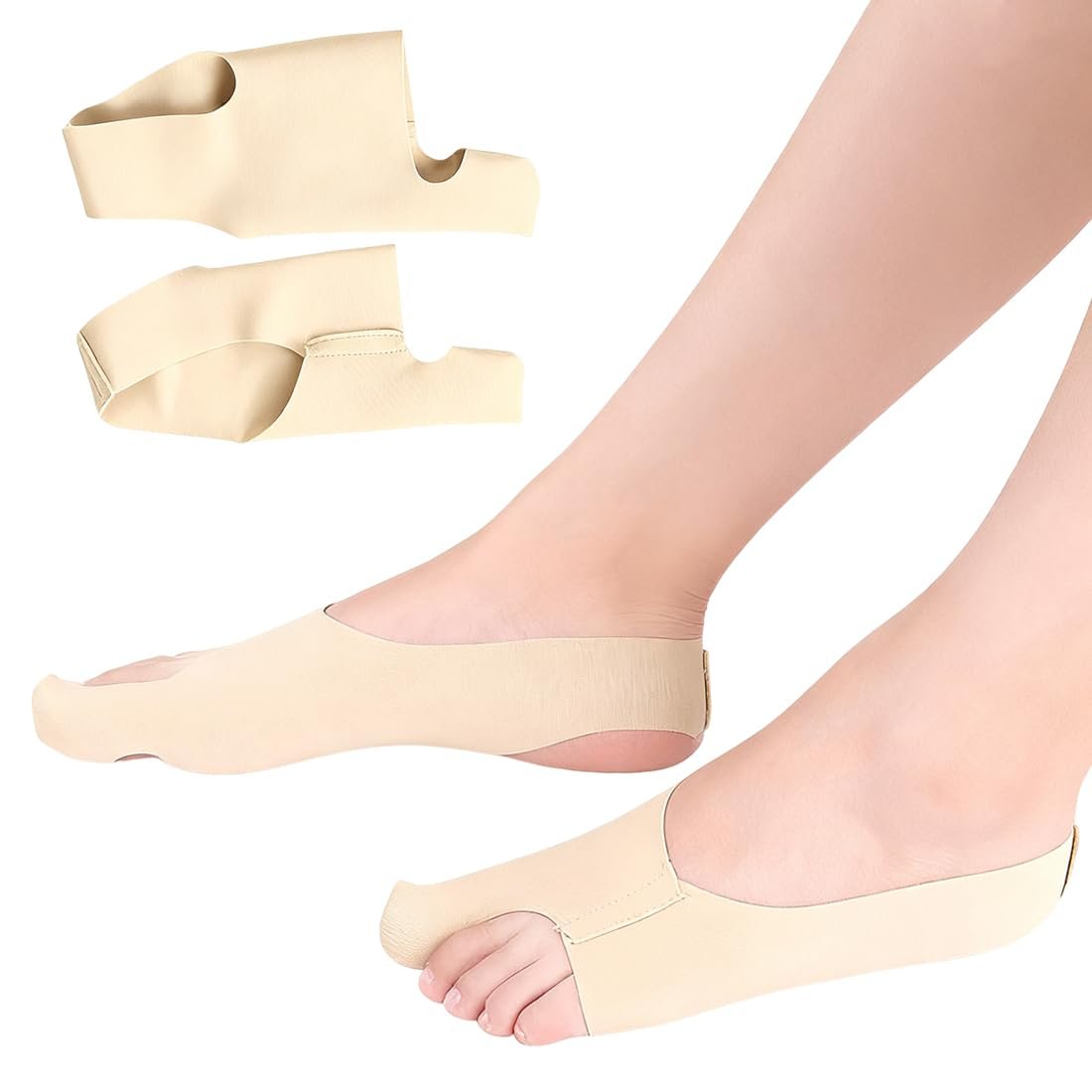 Шкарпетки для корекції Hallux Valgus, 2 шт., роздільник для великого пальця ноги, м’які та дихаючі, фото №1 Шкарпетки для корекції Hallux Valgus, 2 шт., роздільник для великого пальця ноги, м’які та дихаючі, фото №1