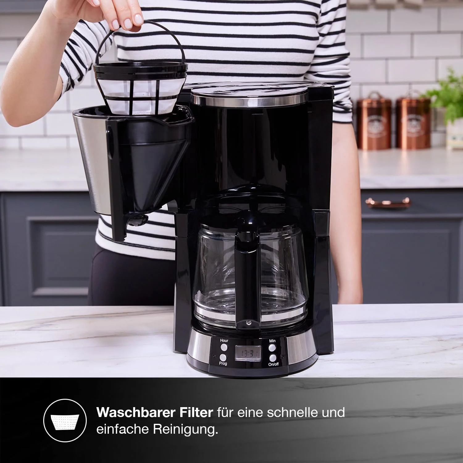 Кофемашина капельная Fakir Coffee Mine 1.5 л 800 Вт, фото №5