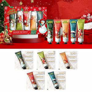 Набор Рождественских Кремов для Рук Мини-набор Кремов для Рук Увлажняющий Крем для Рук для Грубой Кожи Подарок на День рождения Рождественские Подарки Крем для Нежного Ухода за Сухими Руками synthetic.ua - Фото 1