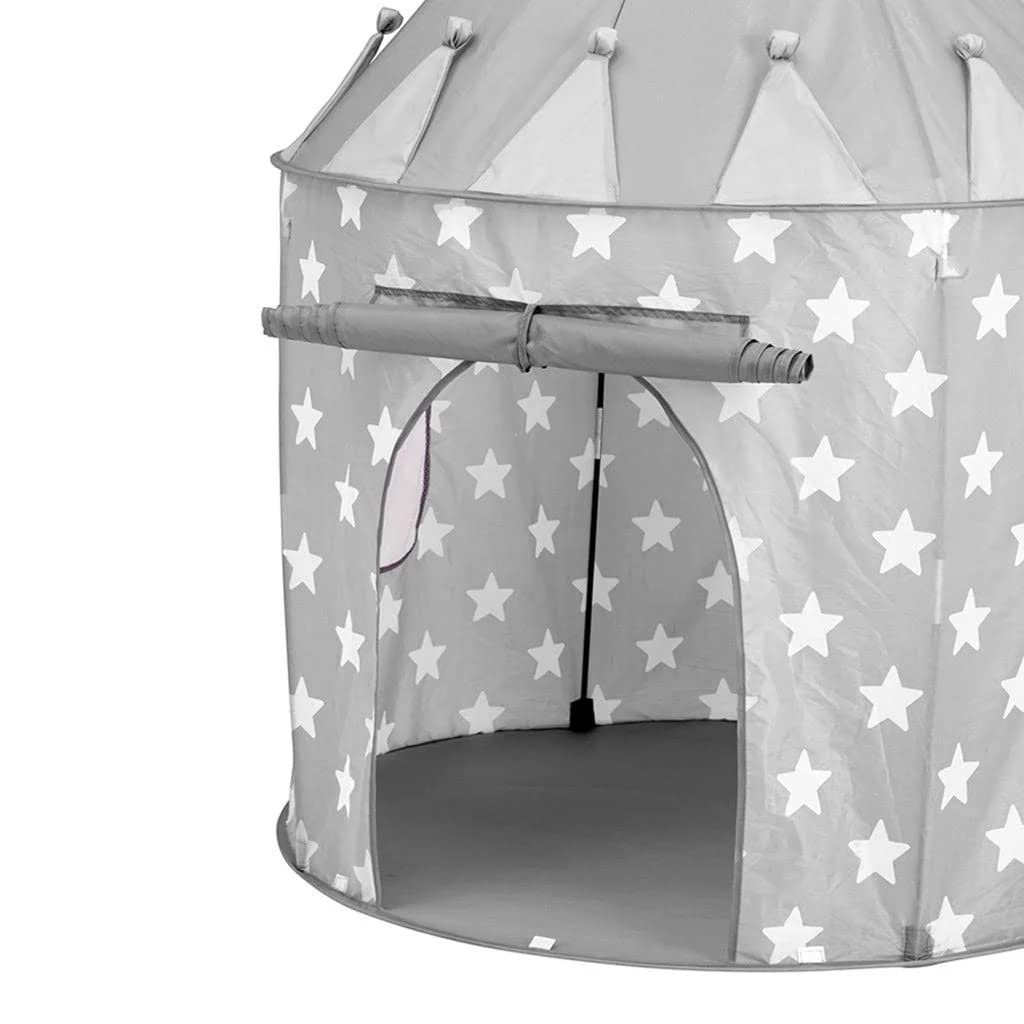 Игровой намет Relsy Pop Up Детский для дома/улицы Звездный узор 100 см x 135 см Серый, фото №4