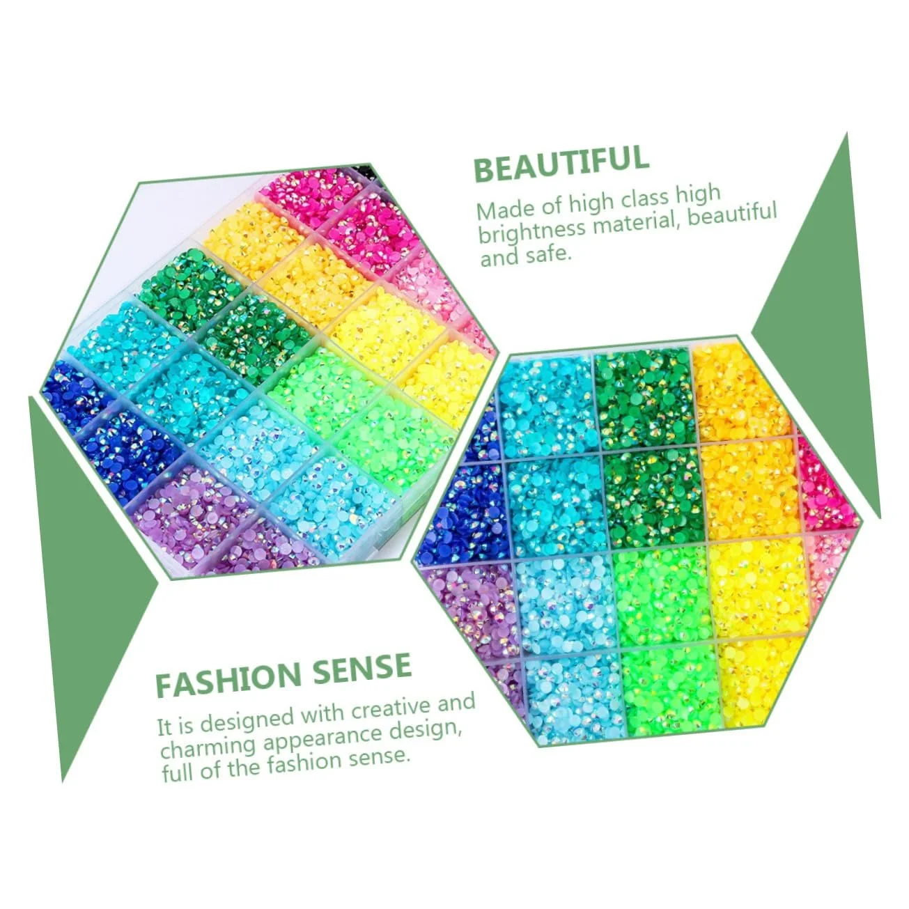 Стразы для мини-маникюра Цветные украшения для ногтей DIY Аксессуары, фото №6