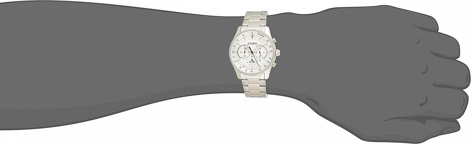 Годинник Citizen AN8190-51A Unisex Quartz Stainless Steel Analog Watches Сріблястий, фото №4