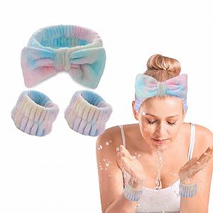 Повязка на голову и браслеты для ухода за кожей - Фото 1