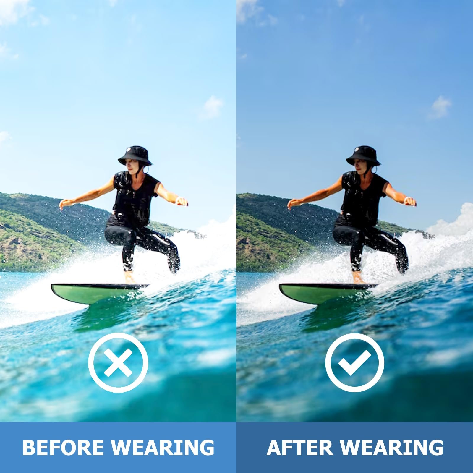 Сонцезахисні окуляри Y2k Без оправи Чорний, сірий, світло-коричневий, 3 шт., фото №4 Сонцезахисні окуляри Y2k Без оправи Чорний, сірий, світло-коричневий, 3 шт., фото №4