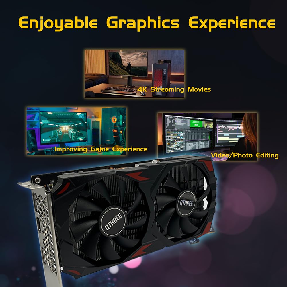 Графічна карта QTHREE Radeon RX 580 8G D5 HDMI DVI-D DisplayPort, фото №7