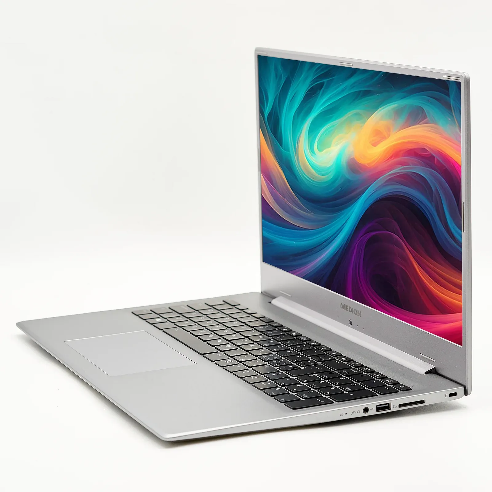 Ноутбук 17,3" Medion (Lenovo Group) Akoya S17413 | Intel Core i5-1235U | IPS (1920x1080) FullHD | RAM 16 ГБ | SSD 1 ТБ | Intel Iris Xe Graphics | Метал | підсвітка | Win11 (4407), фото №3