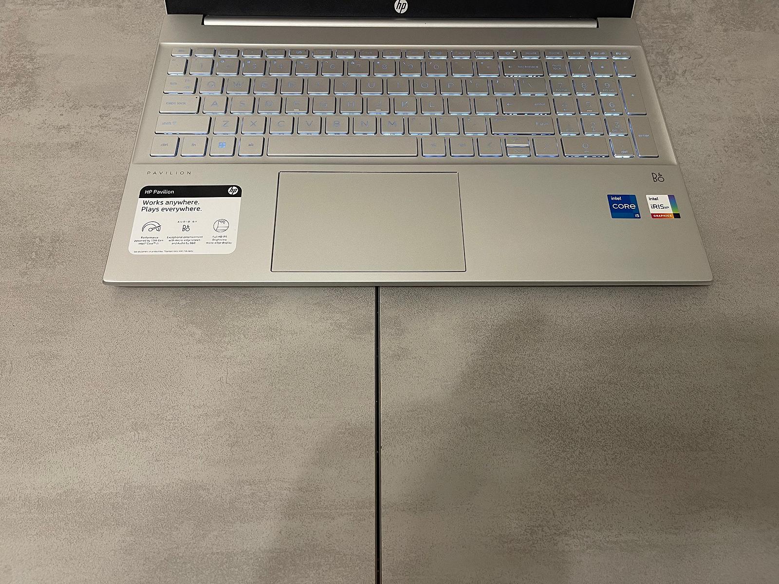 Ноутбук HP Pavilion 15-eg3053cl, 15,6" сенсор, i5-1335U, 16GB, 256GB SSD, фото №5