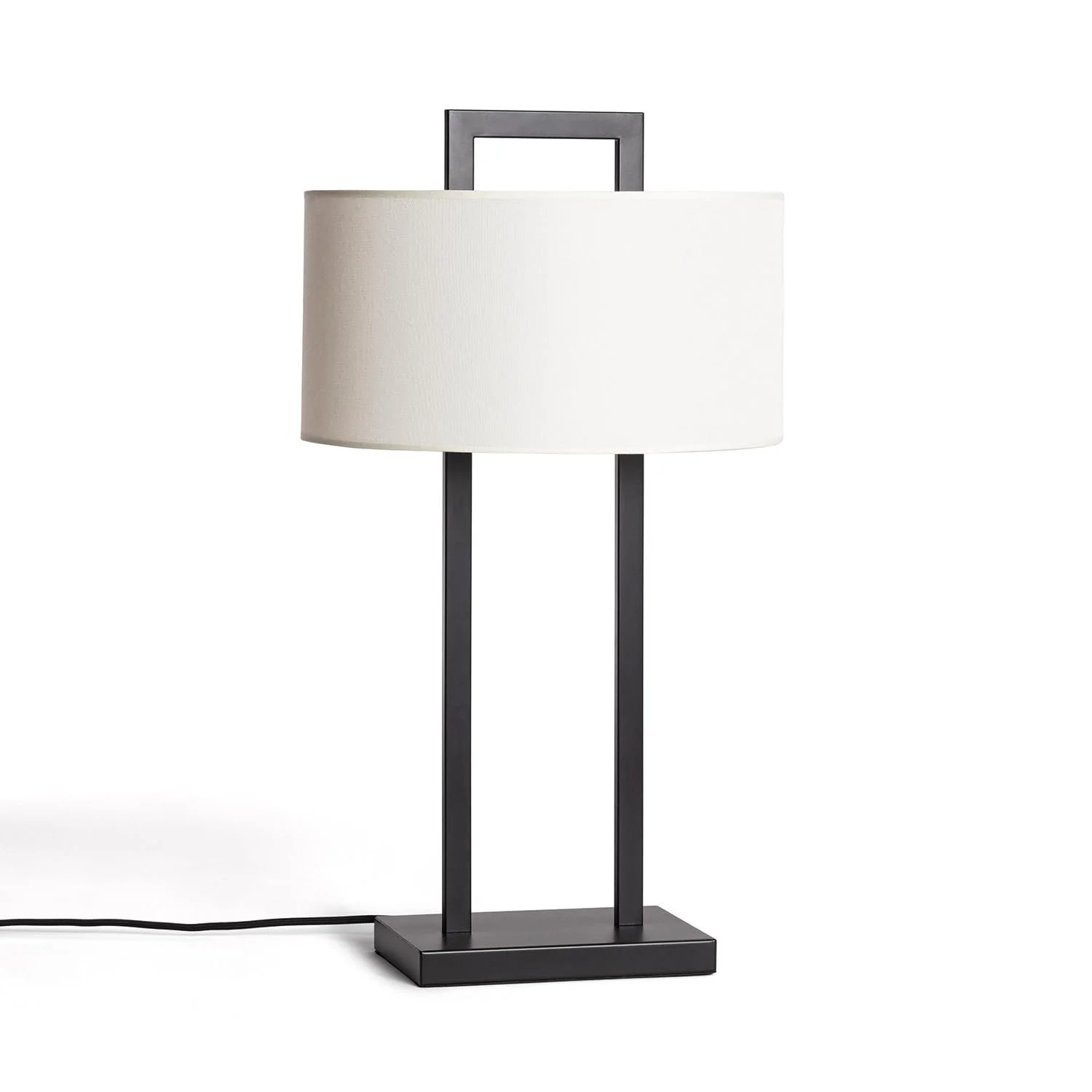 Настільна лампа LEDKIA LIGHTING Tianna металева з USB чорна, фото №1