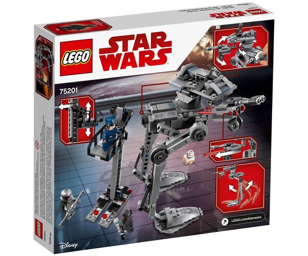 Конструктор LEGO Star Wars AT-ST Первого ордена 75201, фото №8