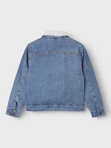 Джинсовая куртка NAME IT для мальчиков synthetic.ua - Фото 1