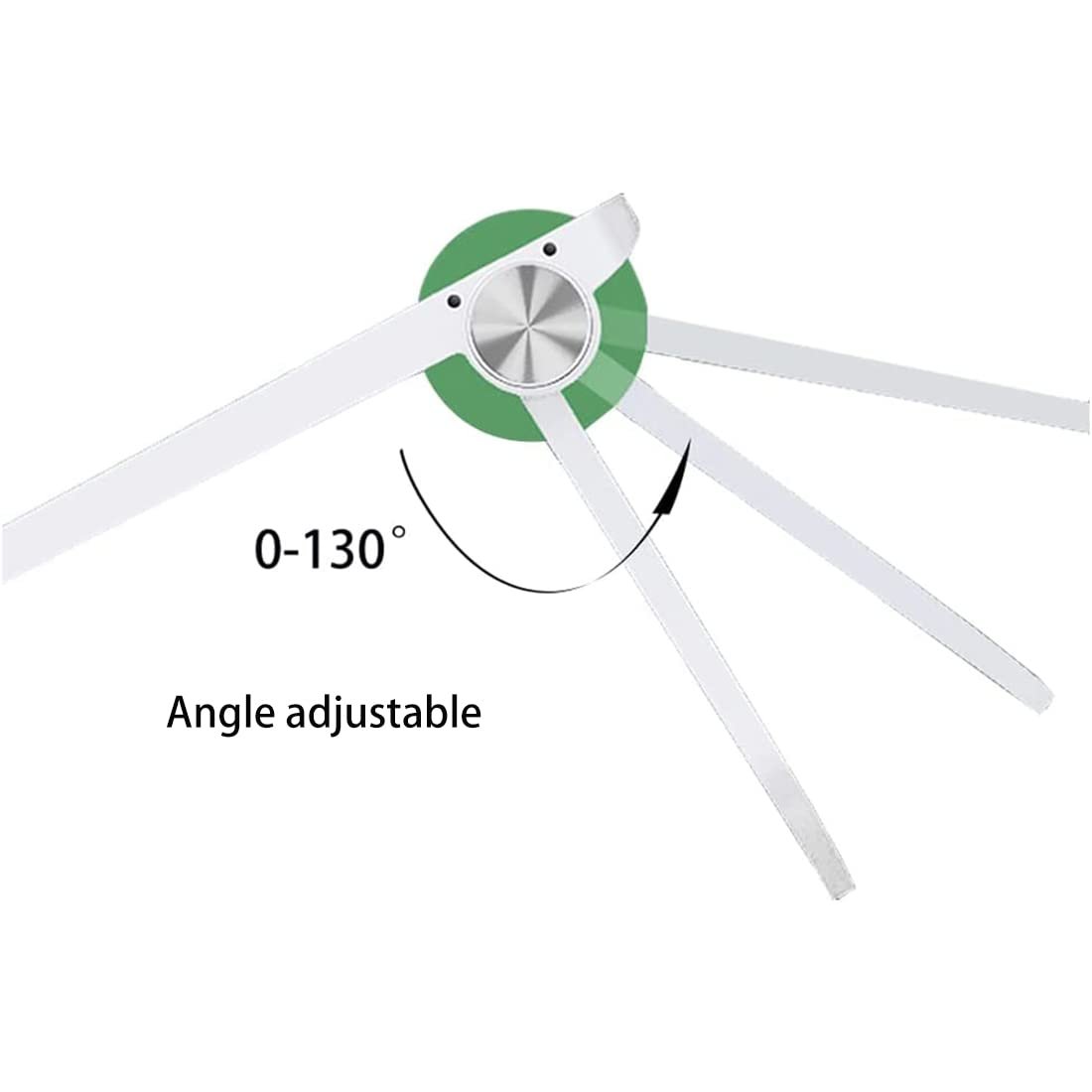 Підставка для ноутбука, складана підставка для ноутбука, вентильована, сумісна з ноутбуками (11-17,3 дюйма) MacBook, Dell, Lenovo, Samsung, Acer і Huawei MateBook, фото №2